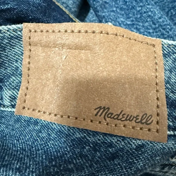 NWT Madewell 90’s Inspired Blue Denim Jeans